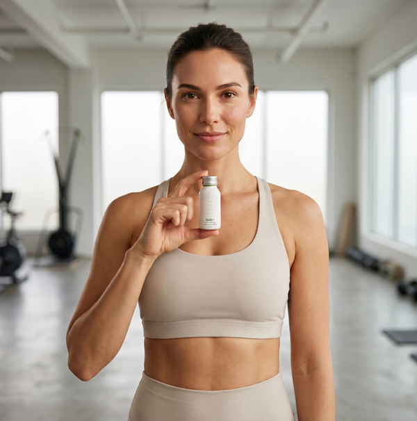 NAD+ Boost Patches (30-Pack) & NAD+ Daily Cellular Support Supplement (1 Mixed Berry, 1 Lemon & Ginger)