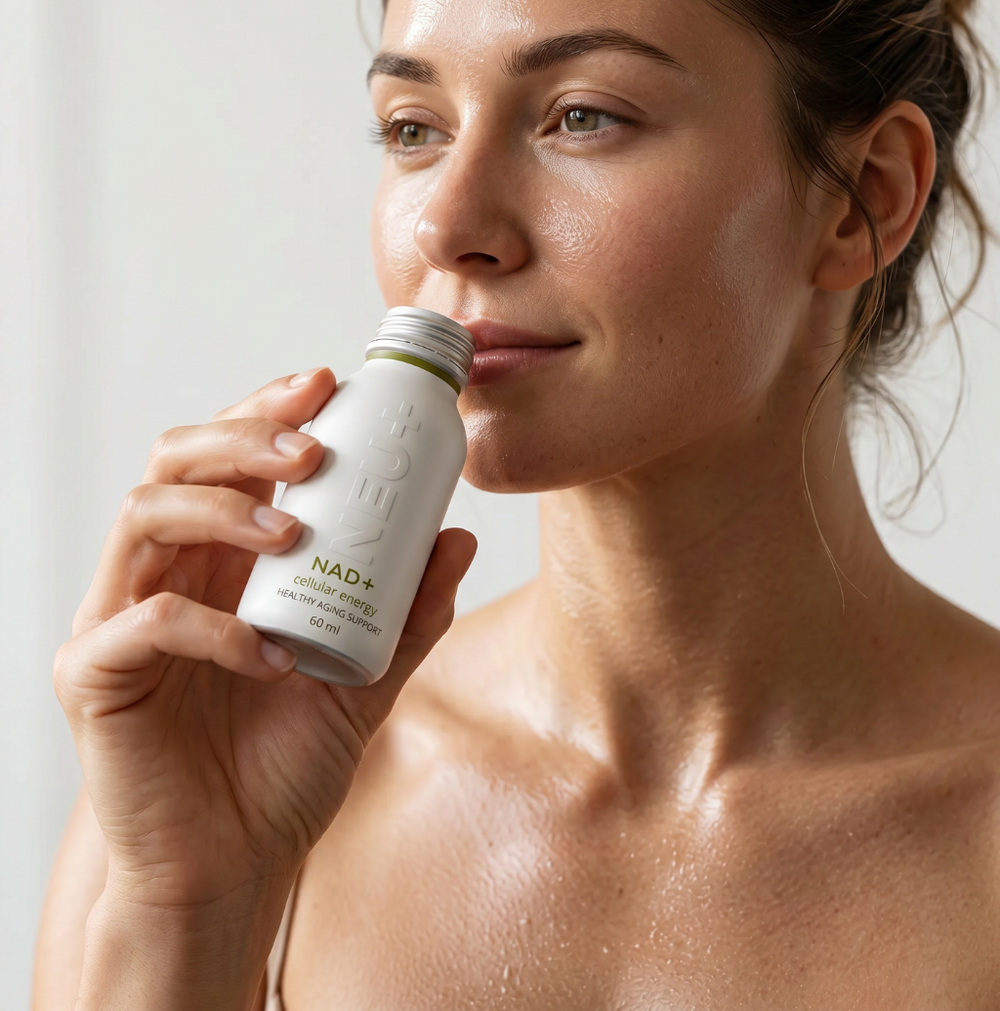 NEU+ Daily Cellular Support Supplement Lemon and Ginger Flavour
