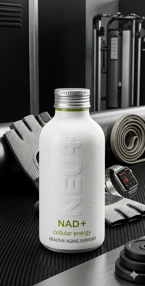 NEU+ Daily Cellular Support Supplement Lemon and Ginger Flavour