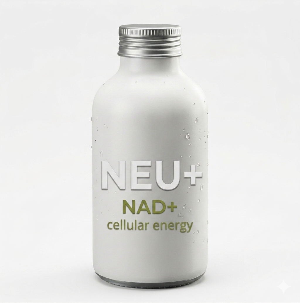 NEU+ Daily Cellular Support Supplement Lemon and Ginger Flavour